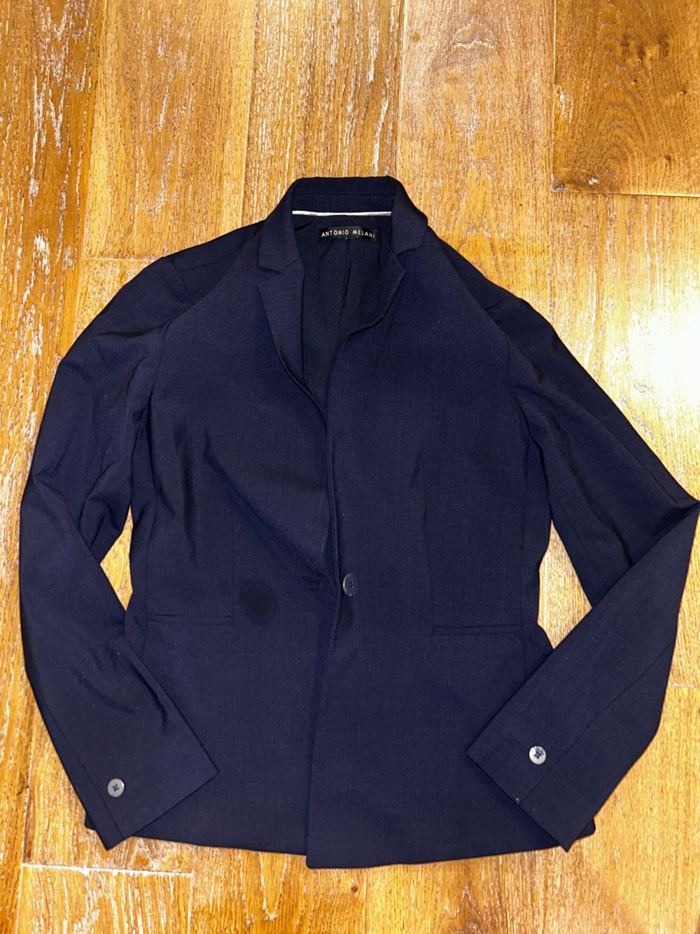 ANTONIO MELANI Navy Blue Blazer and Trouser SET